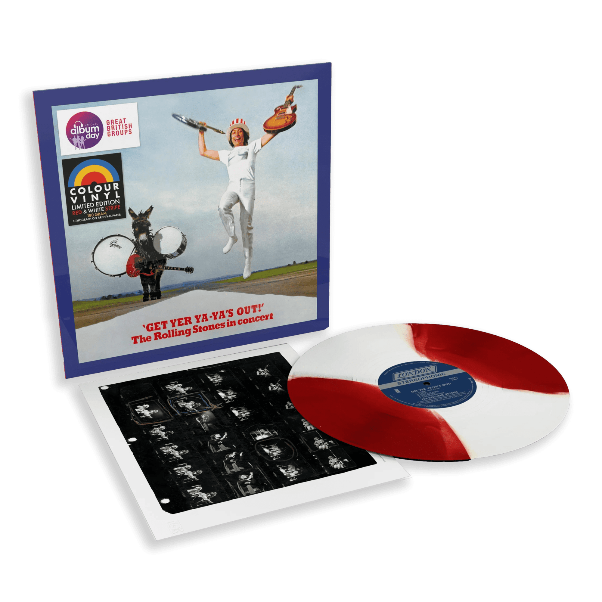 Get Yer Ya-Ya’s Out! Limited Red & White Vinyl LP [NAD24]