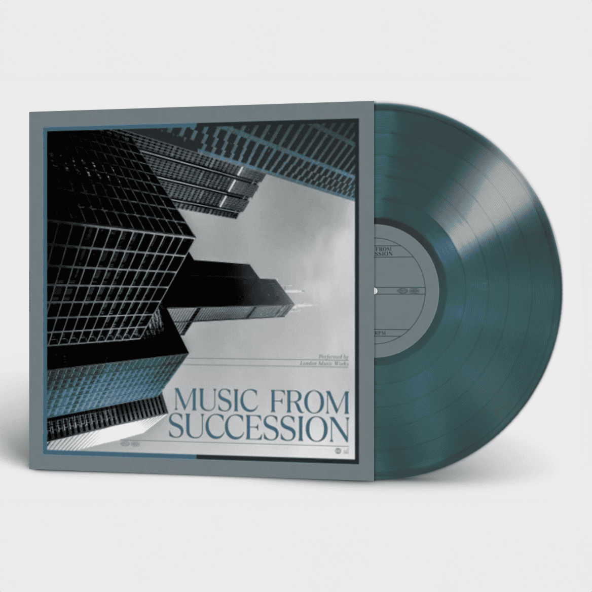 Music From Succession: Dark Green (w/ Hint of Blue) Vinyl LP