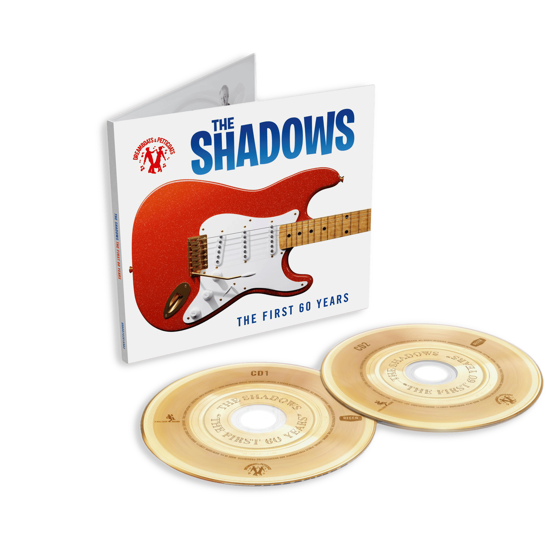 Dreamboats & Petticoats Presents: The Shadows – The First 60 Years: 2CD