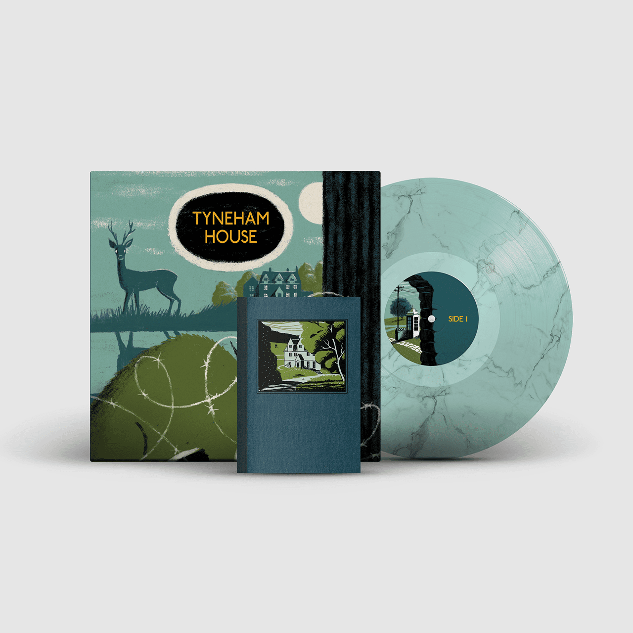 Tyneham House: Limited Blue + Transparent Marbled Vinyl 10" LP