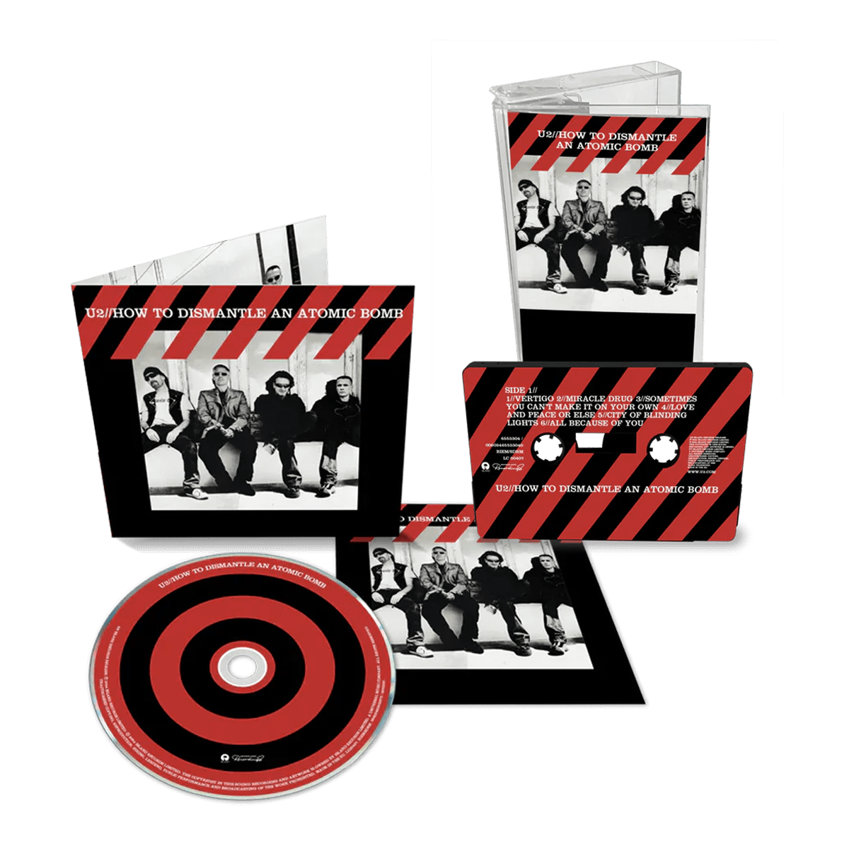 How To Dismantle An Atomic Bomb (20th Anniversary): CD + Limited Red & Black Cassette