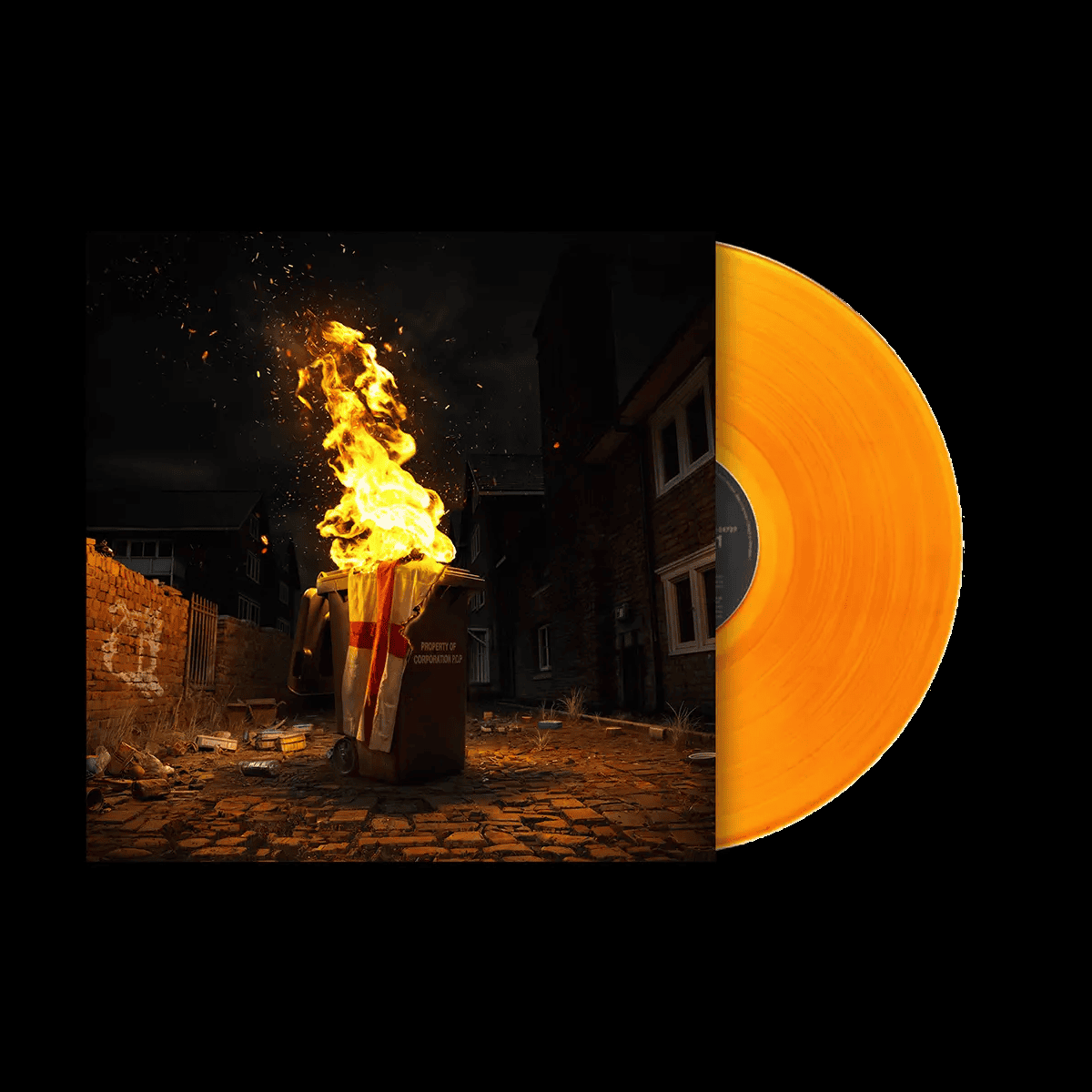 Corporation P.O.P: Limited Salford Skyline Orange Vinyl LP