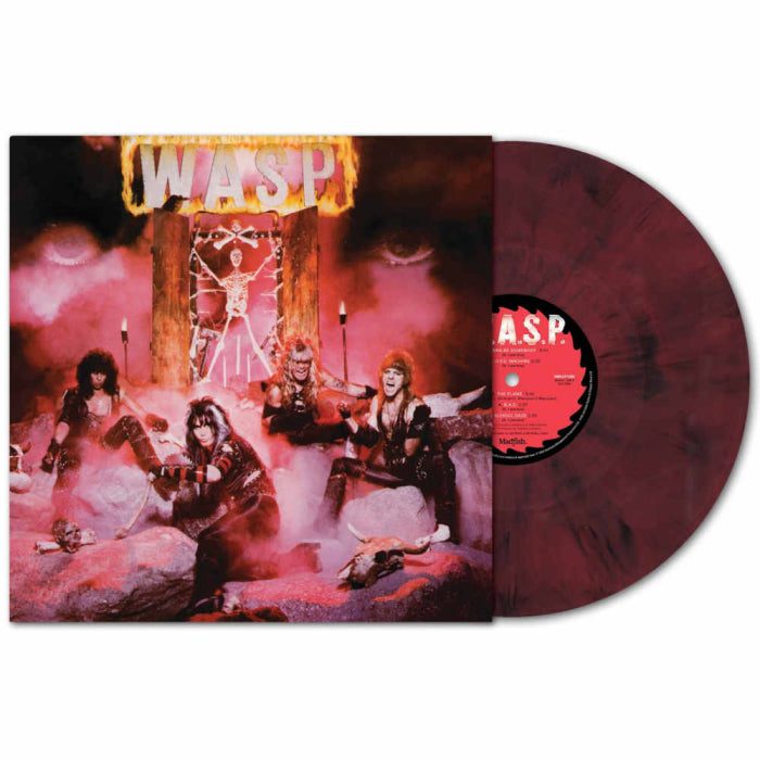 W.A.S.P. (40th Anniversary): Red & Black Marble Vinyl LP