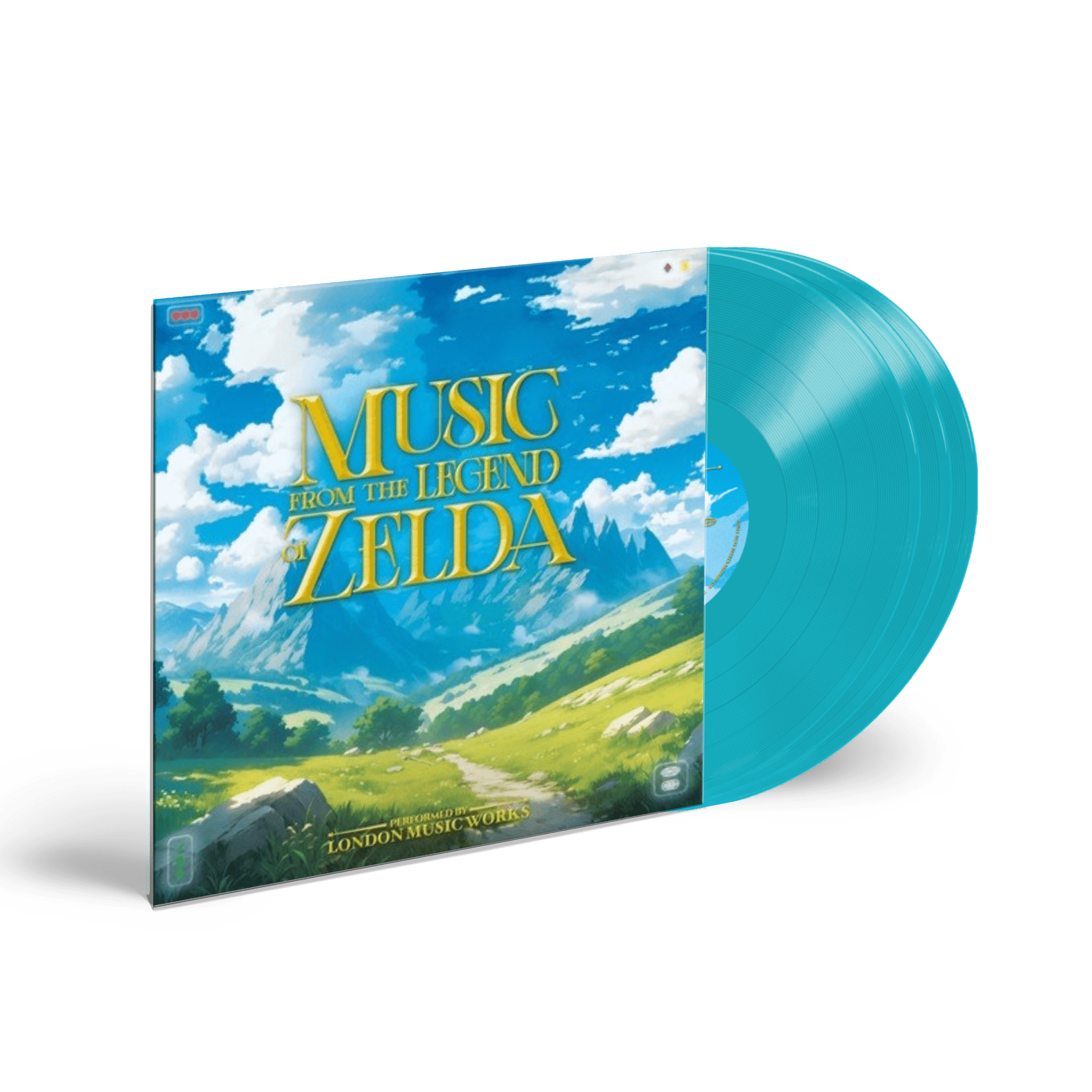 Music From The Legend of Zelda: Limited Sky Blue Vinyl 3LP